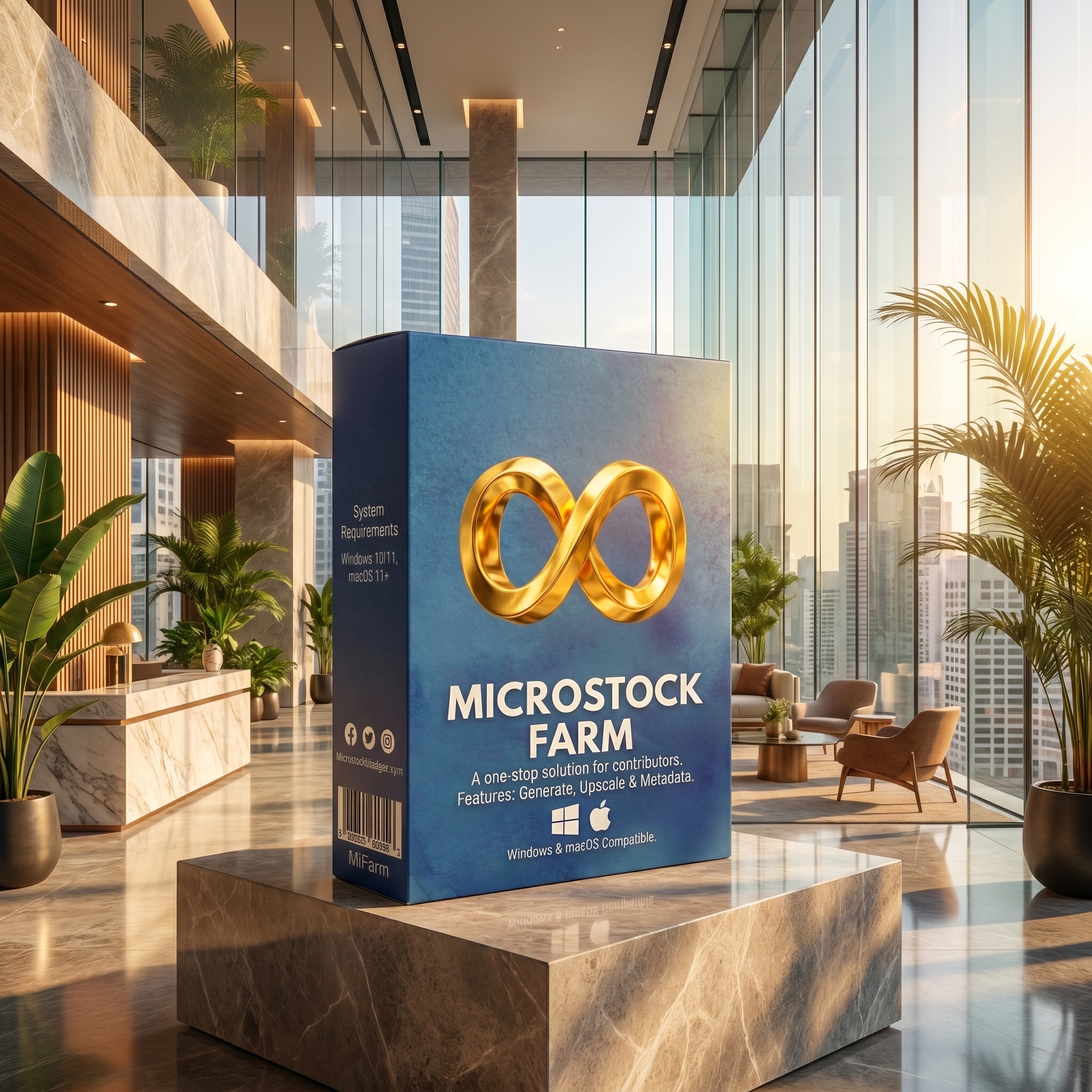 AI Generated - Minimalist top-down product shot